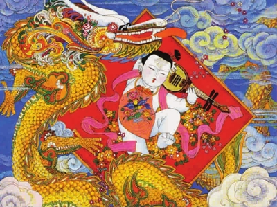 一团和气归玉宇四海欢腾入云霄