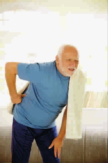 老年人腰背疼 可能患上骨质疏松