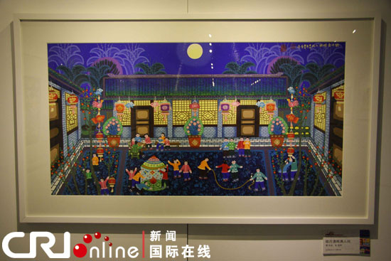 新春走基层:走进龙门县农民画博物馆(组图)