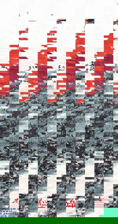红鹰绘画创作三十周年暨名家书画展在京举行