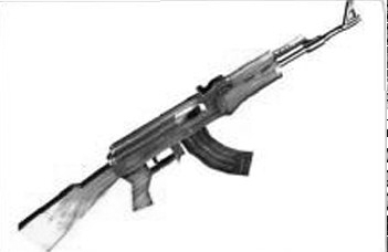 AK47画法初学图片