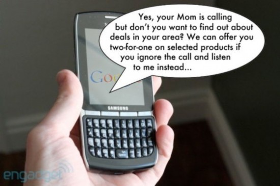 谷歌申请新专利 用定位广告取代手机铃声