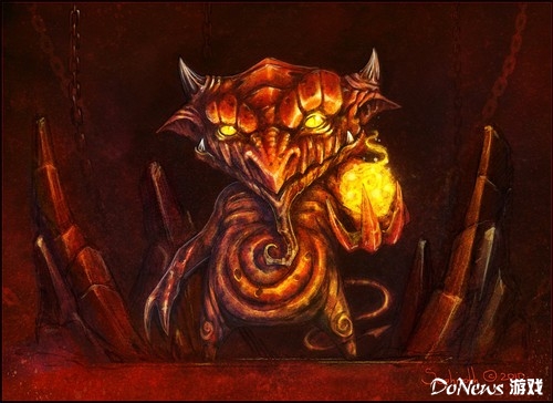 艺术家笔下的游戏怪物原画