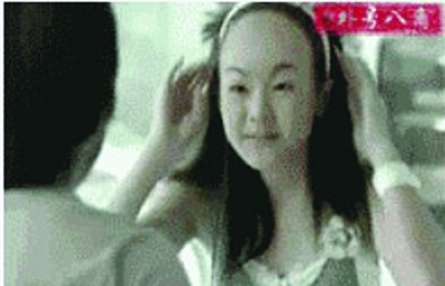 中分和齐刘海 两种发型隐藏女生脸型秘密 组图