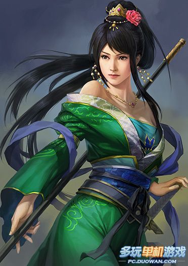 《三国志12》今日武将:关羽之女关银屏首亮相