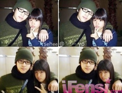 sj成员<em>金基范</em>与妹妹