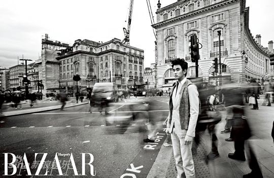 <em>韩国艺人</em>金秀炫伦敦街头拍时尚杂志<em>写真</em>- 中国