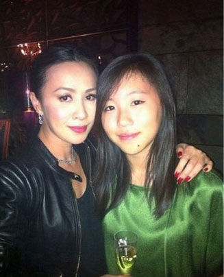王菲15岁女儿窦靖童上夜店 与李亚鹏不和(图)_