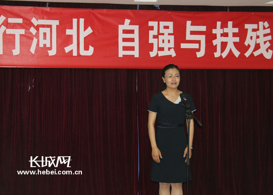 长城网 马冬冬 摄关键词:残联,善行河北,自强与扶残相关报道:热词