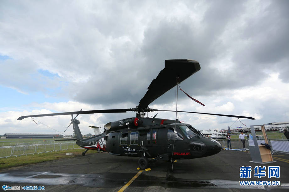 范保罗航展黑鹰直升机s70i