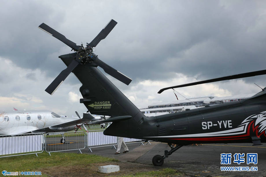 范保罗航展黑鹰直升机s70i