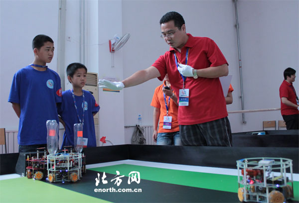 机器人总动员 第12届青少年机器人竞赛在津开