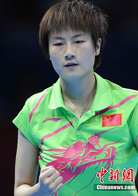 李晓霞夺得奥运会乒乓球女子单打金牌