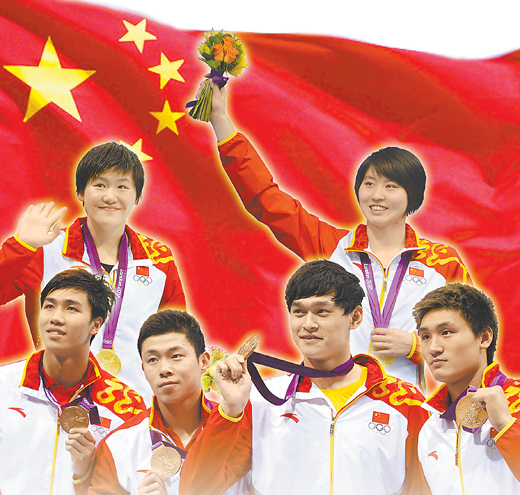 中国游泳男子项目奥运金牌零突破 成功完成新