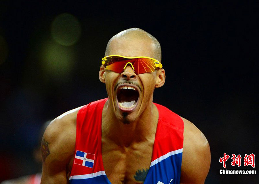 伦敦奥运男子400米栏 多米尼加选手夺冠