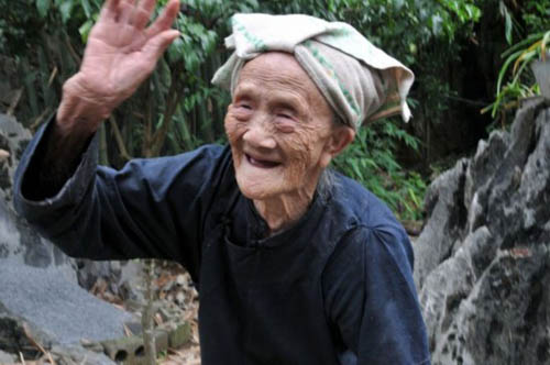 广西127岁老妪成世界最长寿者