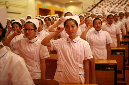 北京卫生职业学院成立大会暨2012级新生开学