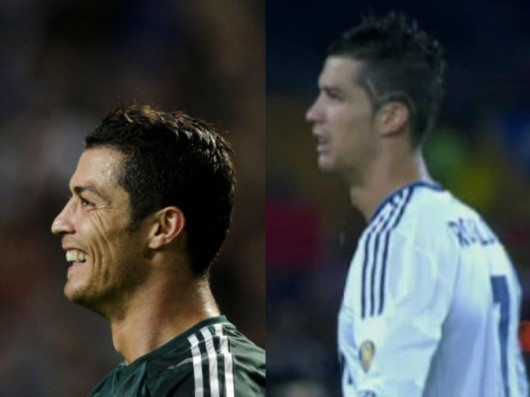 西超德比C罗秀新发型 手势+特殊发型是和平象征_