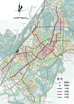 30分钟内可达城市中心区 义乌公示3种轨道交通方案 