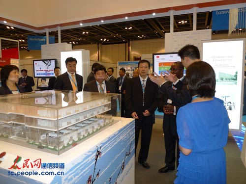 中国电信携新技术隆重亮相2012年世界电信展