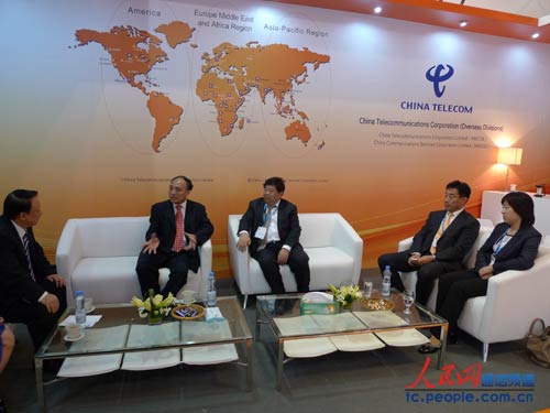 中国电信携新技术隆重亮相2012年世界电信展