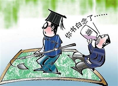 <em>漫画</em>:研究生回乡种地__教育中国_中国网教育频