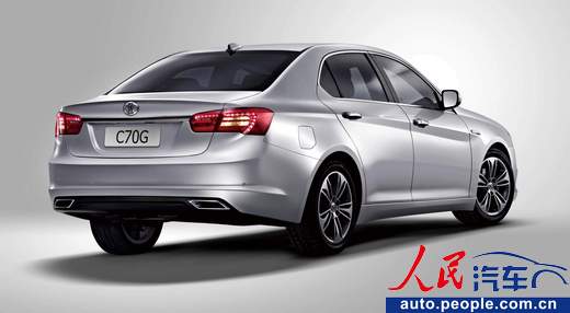 北汽将发布绅宝品牌C70G 或将明年3月底上市