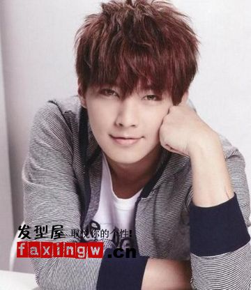 中韩男星演绎不同脸型魅力发型