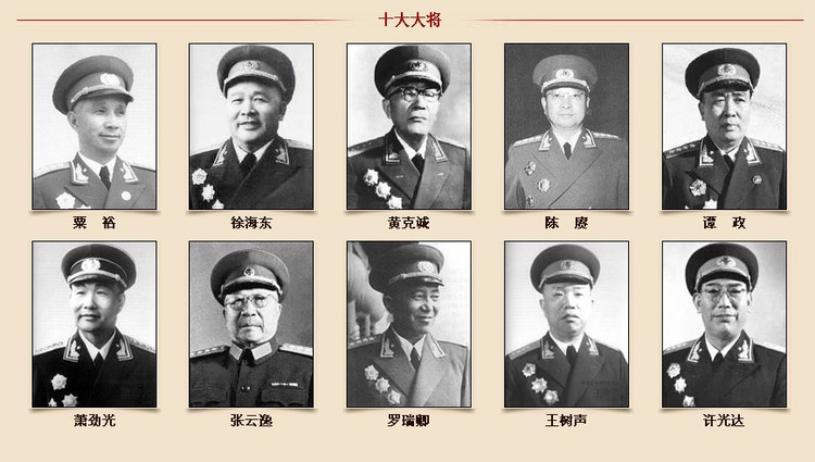 风云人物:二百位中共开国将帅受伤实录_新闻中