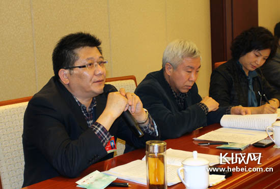 河北省政协委员分组讨论省两院工作报告_新