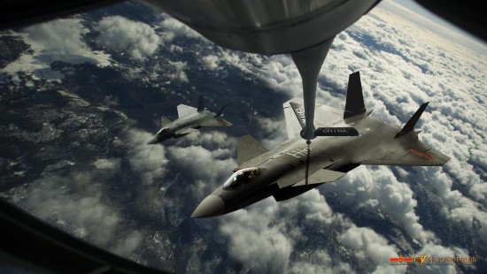 网友做歼20空中加油动画庆新春_新闻中心_中