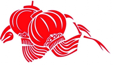 虾摆成灯笼猜成语_看图猜成语