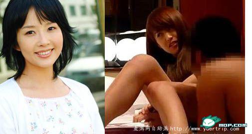 左侧是韩国女星李恩珠