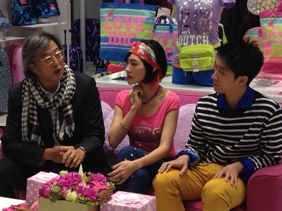 王伟忠,小s,陈汉典(图片来源:新浪微博)