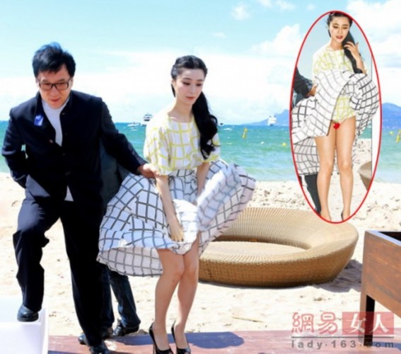 模特T台摔倒走光 美女尴尬瞬间【组图】_娱乐