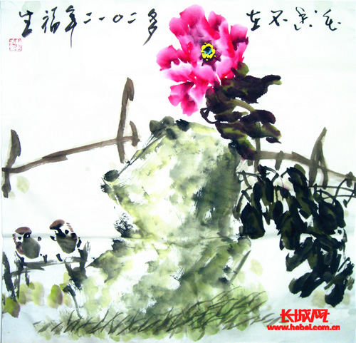 唐山籍名画家刘福生荣登《国画鉴赏》杂志封面