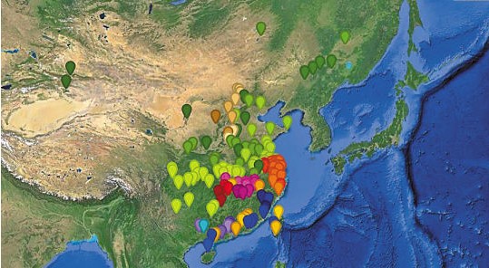 中国方言人口_美国人建中国 方言地图