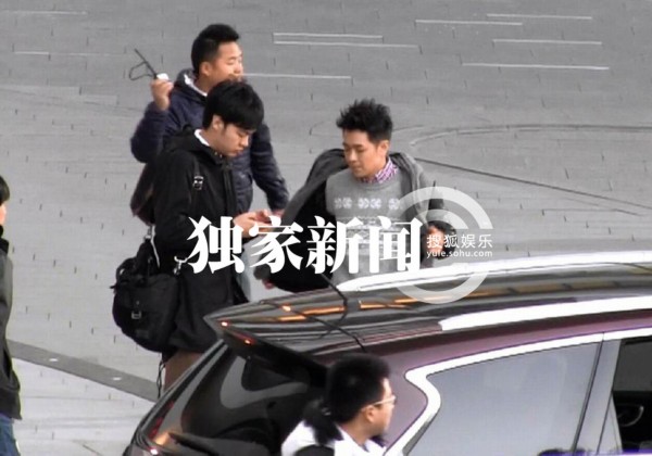 林志颖拍广告阵仗大 奶爸捞金赚钱忙(组图)_娱