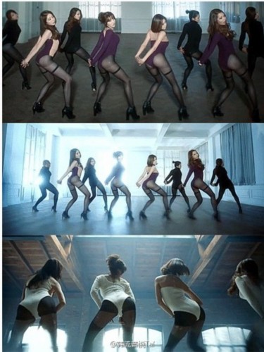 韩女子<em>组合MV</em>遭批无底线 挑战<em>性感</em>禁令(图)