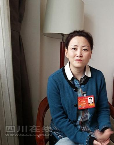 全国人大代表,四川省通江县政府副县长郭红梅四川在线消息(四川在线