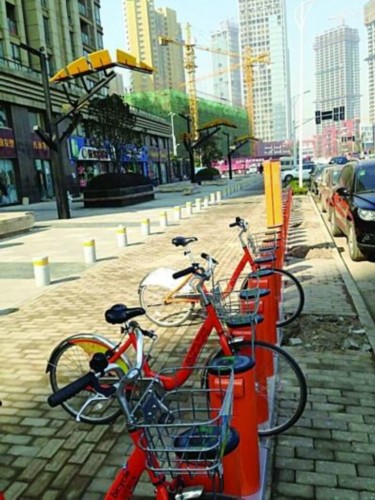 南京鼓楼区5000辆公共自行车7月底投用(图)