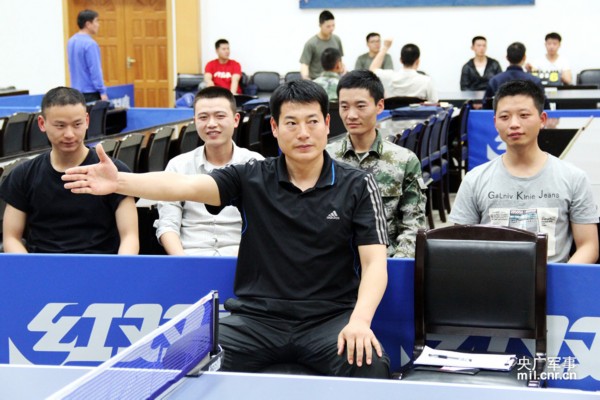 2014年全军乒乓球裁判员培训结束