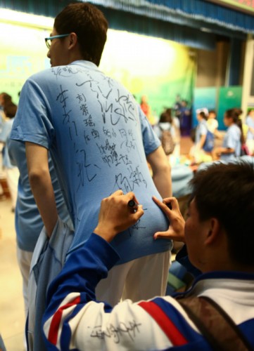 北京第11中学和第96中学高三生的最后一课