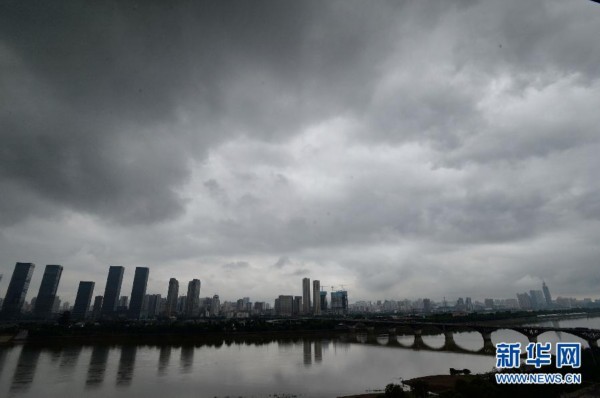 长沙发布暴雨黄色预警