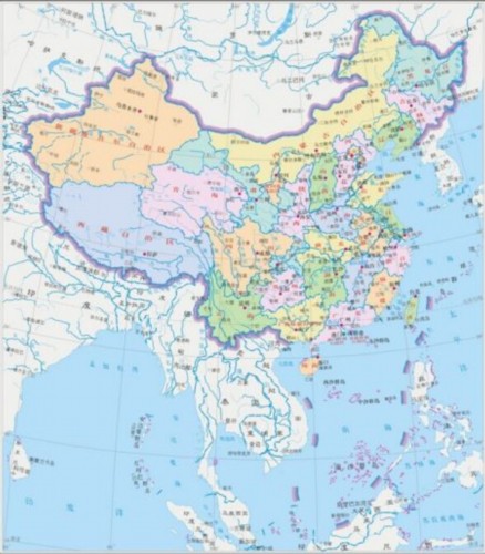 印菲越无理攻击中国竖版地图 美驻菲大使煽风点火图片