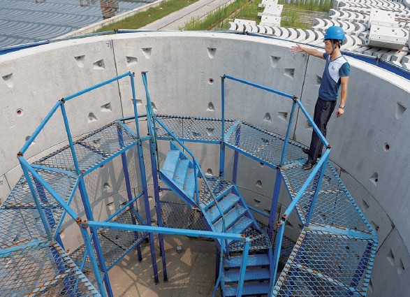 探秘合肥地铁管片生产厂 地铁金刚罩都有身份