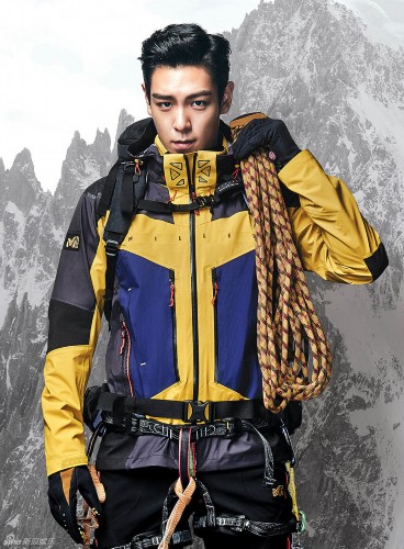 Top携手朴信惠代言 男酷女靓很合拍