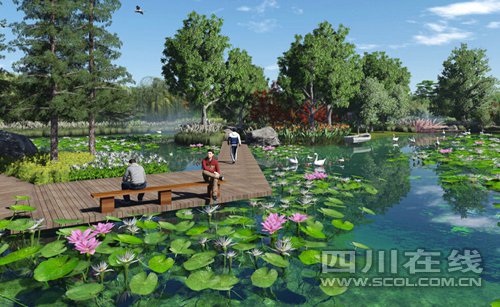成都成华区首张生态地图出炉 17个城市公园