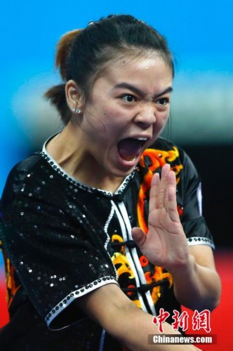 仁川亚运会上的给力表情_新闻中心_中国网