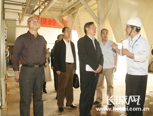 燕赵环保世纪行走进定州高新经济开发区